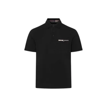 BARBOUR SS25 Polo Shirt Unisex Black
