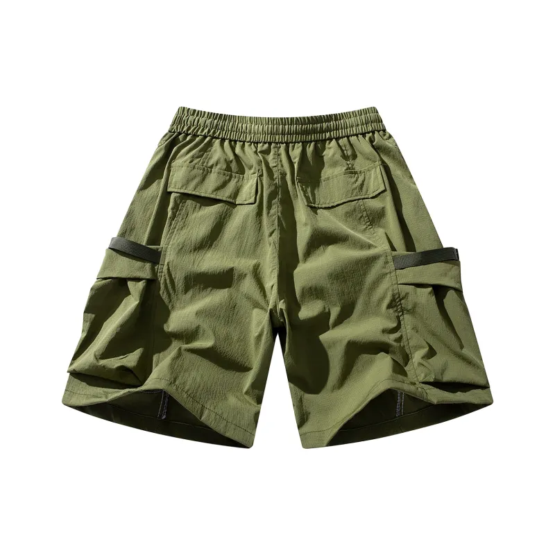 Yiwen Cargo Shorts Unisex-13