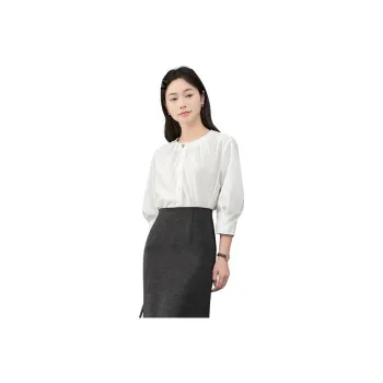 YALIDA Shirts Women's White