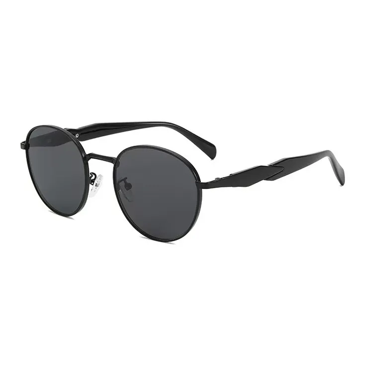 YUZHAOLIN Metal Sunglasses Unisex-2
