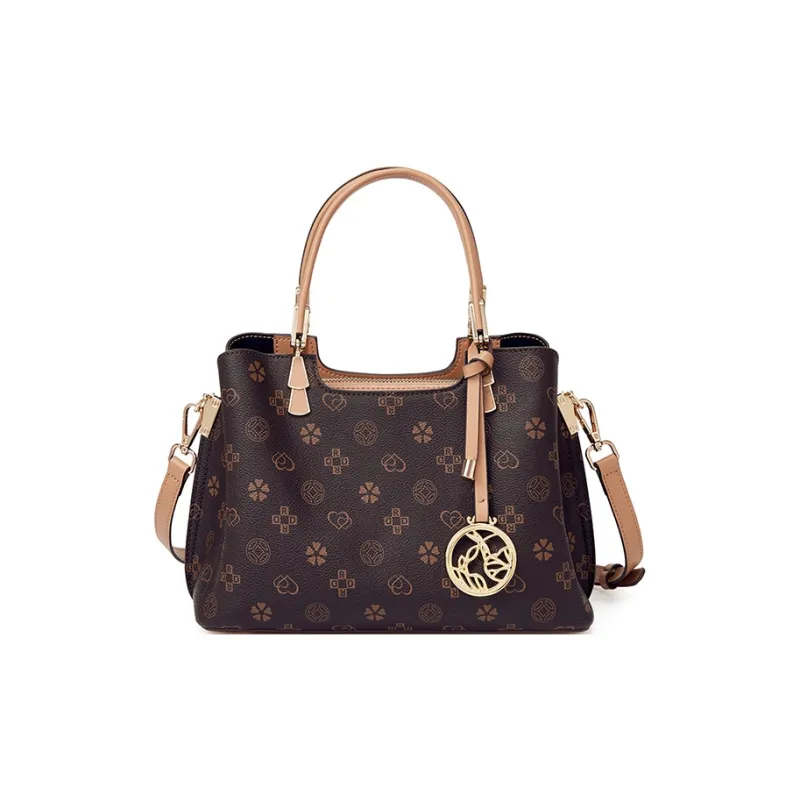 RED DRAGONFLY PVC Tote Shoulder Bag, Crossbody Bag, Handbag Women's Multicolor-8