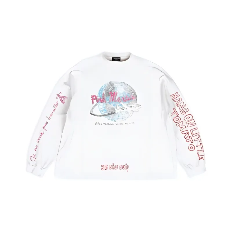 Balenciaga Long Sleeve T Shirt-0