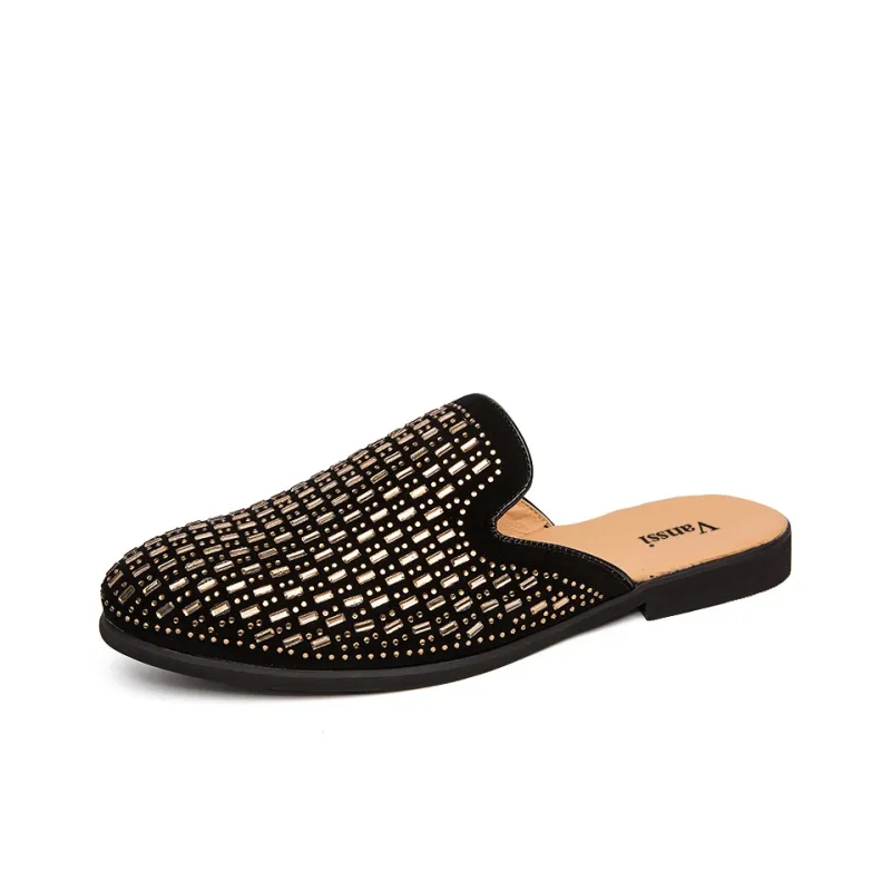 VANSSI Closed Toe Slippers Men's-10