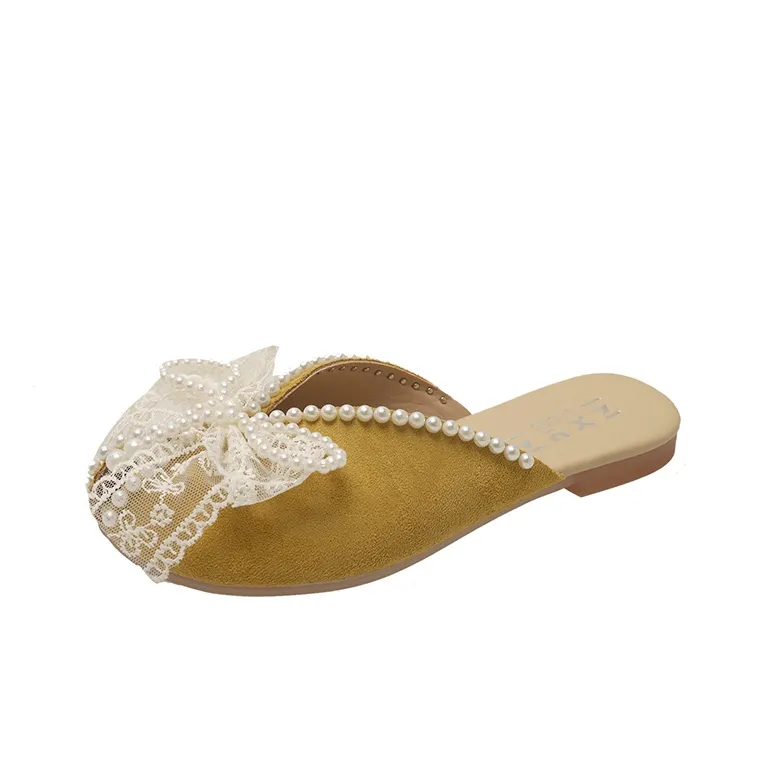 WUJI Slip Resistant Abrasion Resistant Closed Toe Slippers Women's-0