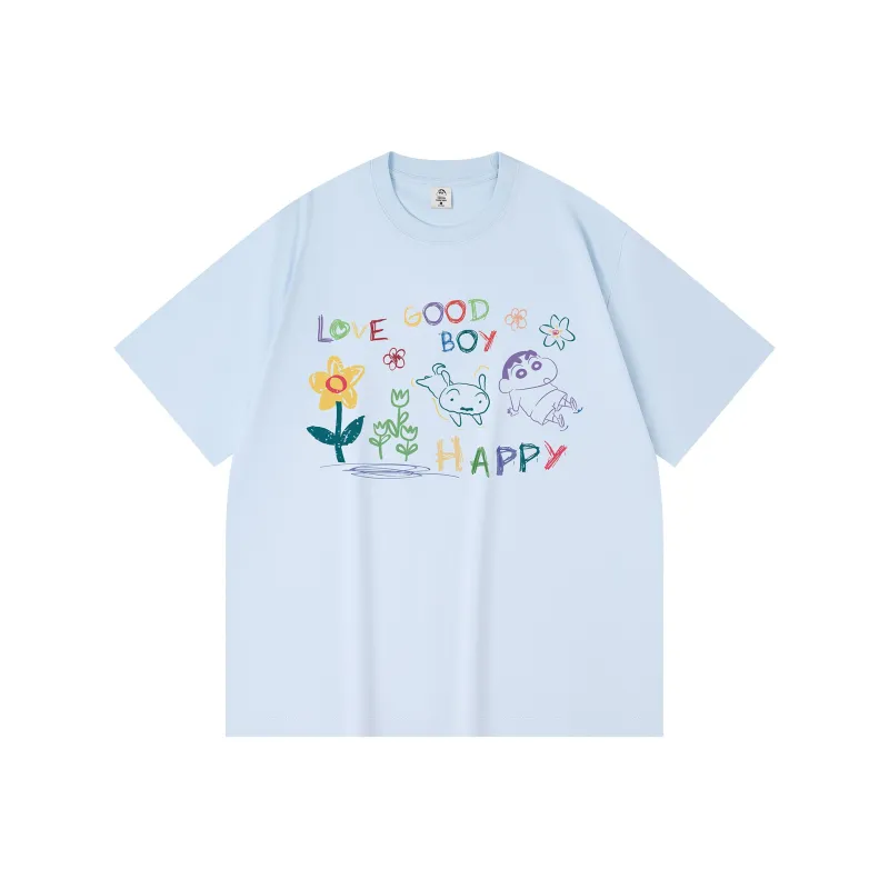 Crayon Shinchan Short Sleeved T Shirt Unisex-6