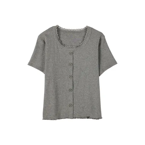 Cypress House T Shirts Women's Light Gray