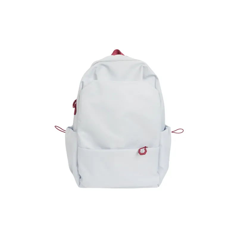 Meow In The Grass Nylon Backpack Unisex Multicolor-24