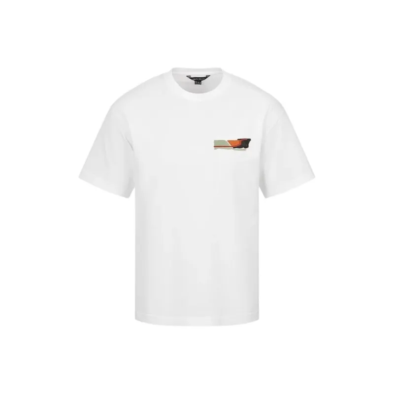 URBAN REVIVO T Shirts Men White-0
