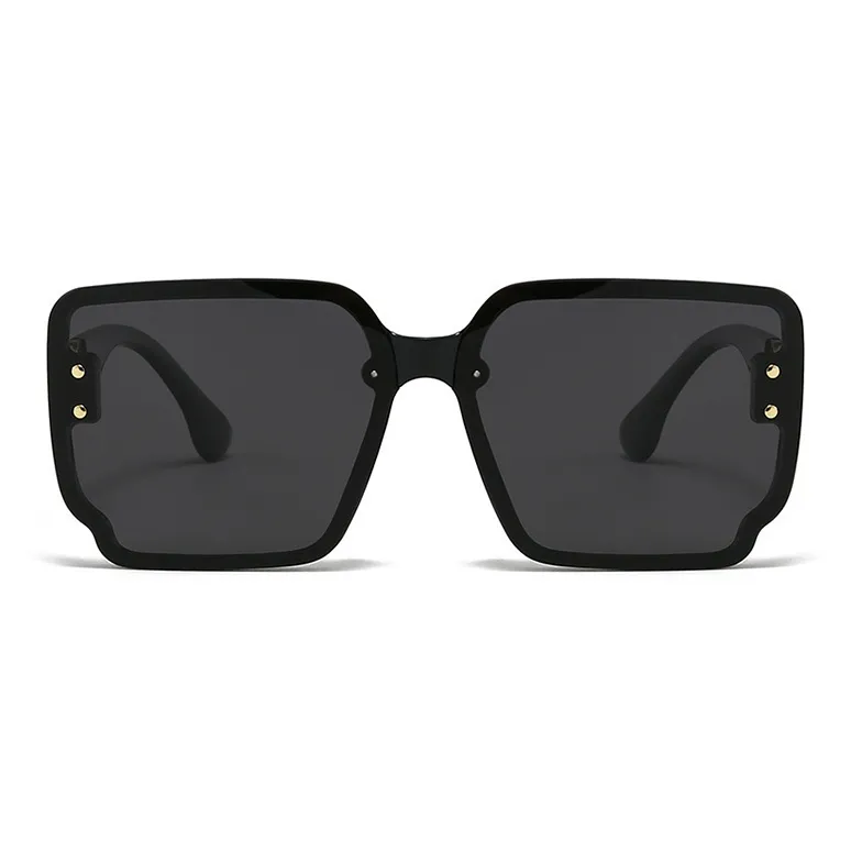 YUZHAOLIN Metal PC Square Sunglasses Unisex-1