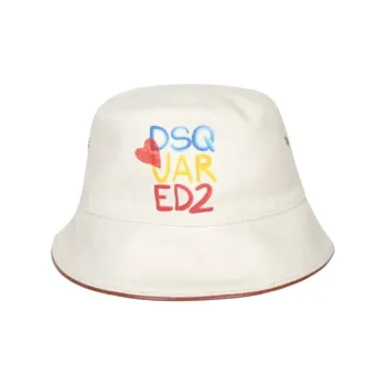 DSQUARED 2 Cotton Bucket Hats Women's White