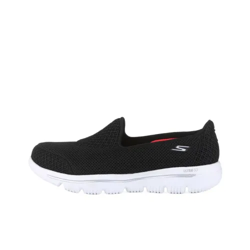 Skechers Go Walk Evolution Ultra Low Top Casual Shoes Women's Black