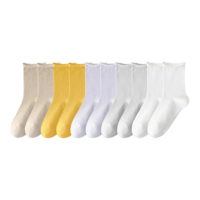 7 SEVFUN Mid Calf Socks Women's Combo Set-34
