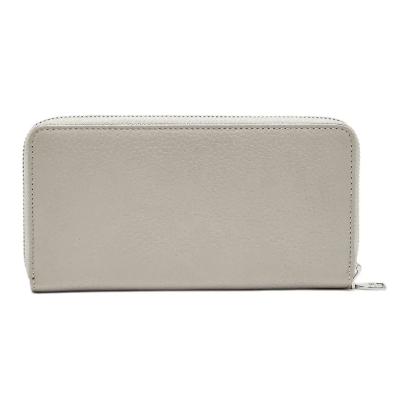 DIESEL Cow Leather Wallet Tubas Men's Light Gray-1