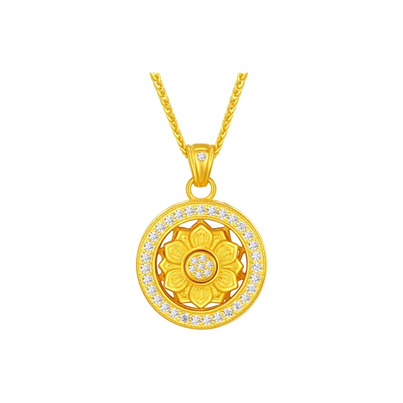CHOW TAI SENG S925 Silver Necklaces Women's-0