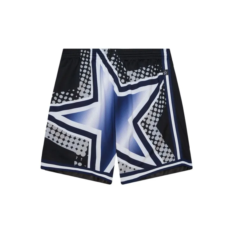 Mitchell & Ness Big Face 7.0 Sports Shorts Men's Black-0