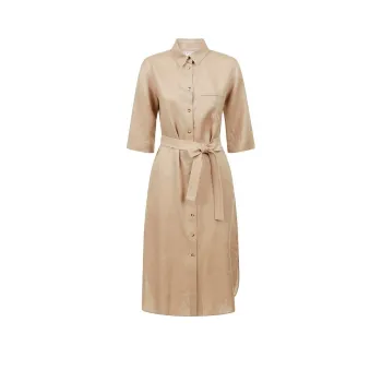 MaxMara Short Sleeved Dress Women's Light Umber