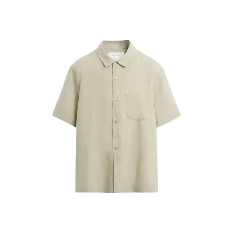 ZARA Shirts Men Light Beige-0