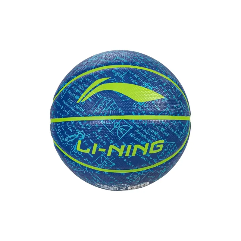 LiNing Rubber Basketball Deep Sea Blue Size 7 Ball Size 5 Ball Street Training Unisex-0