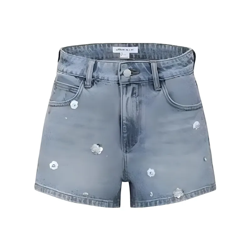 URBAN REVIVO Denim Shorts Women's-0