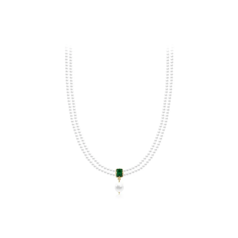 Cuz Strange Intention Zircon Necklaces Women's-0