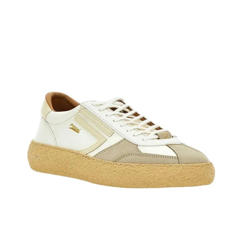 Puraai 1.01 Low Top Skateboard Shoes Unisex White-2