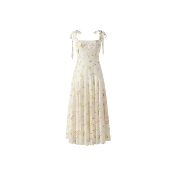 SKYA Slip Dresses Women's Apricot