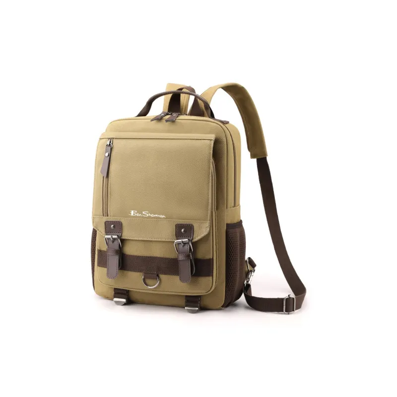 BEN SHERMAN Canvas Backpack Regular Unisex Multicolor-1