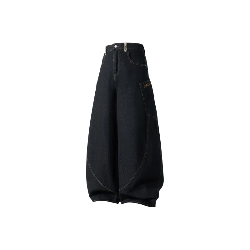 PISYPOX Jeans Unisex Black-1