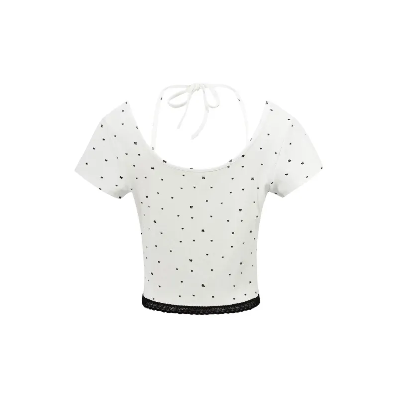 Cotton Gene Crop Tops Women's-1