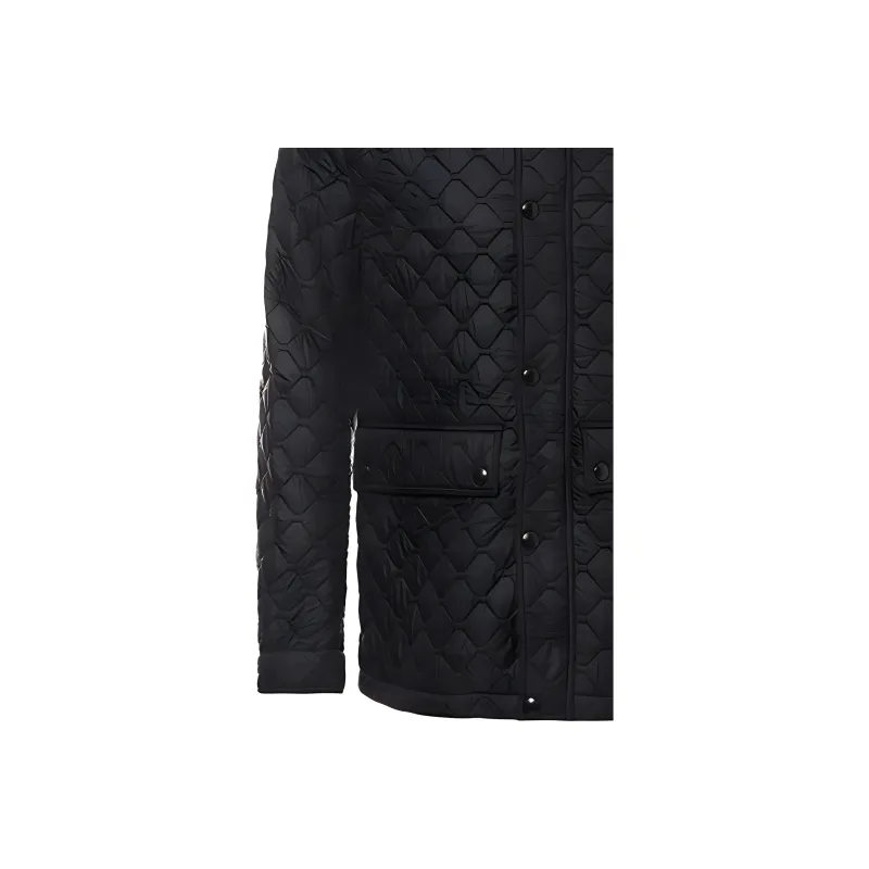 Burberry Jackets Coats Men's Black-4