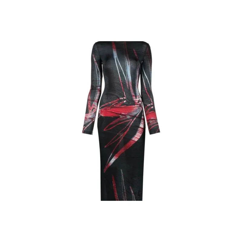 Louisa Ballou High Tide Graphic print Dress-4