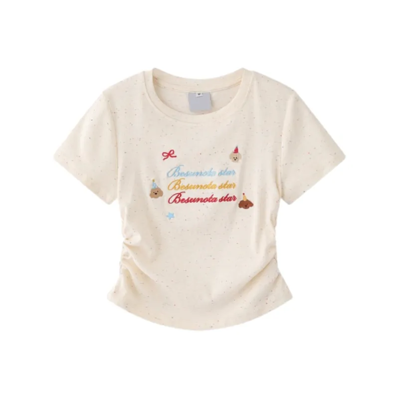 Gentle Welcome Set in Sleeve T Shirt Women's-2