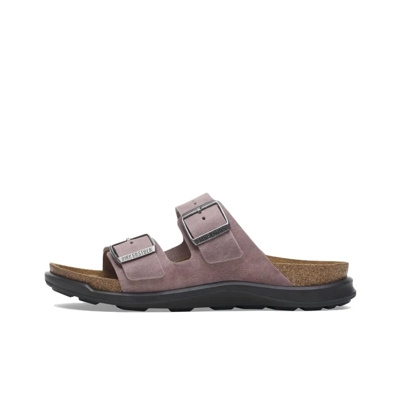 Birkenstock Arizona Crosstown Slide Slippers Women's Purple Regular Loose Fit-0