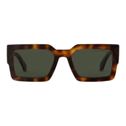LOUIS VUITTON Acetate Metal Square Sunglasses Men's Brown