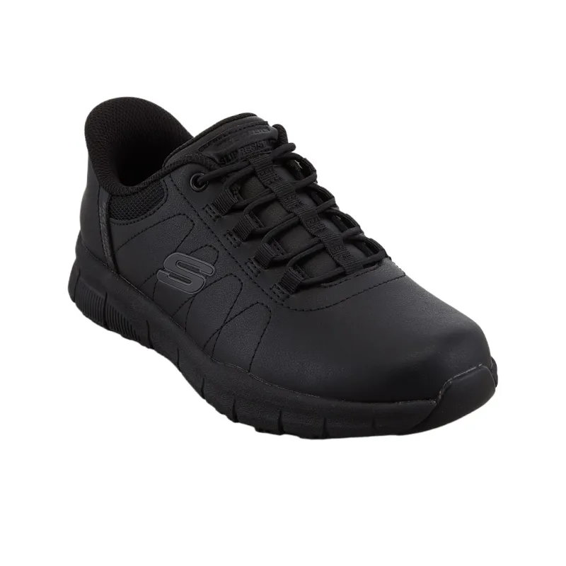 Skechers NAMPA SR Low Top Casual Shoes Women's Black-2