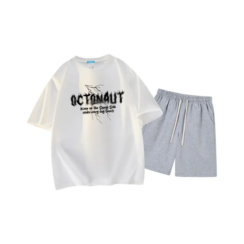Small Columns Under The Sea Casual Sportswear Unisex-5