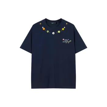 YK&YB T Shirts Unisex Navy Blue