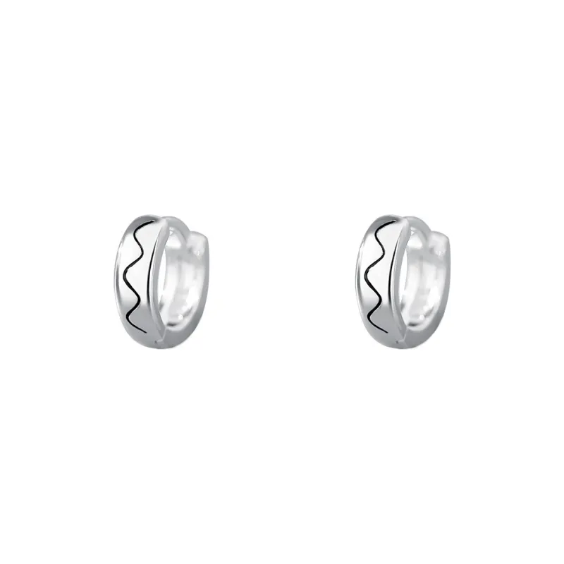 UABA 999 Fine Silver Earrings Unisex-0