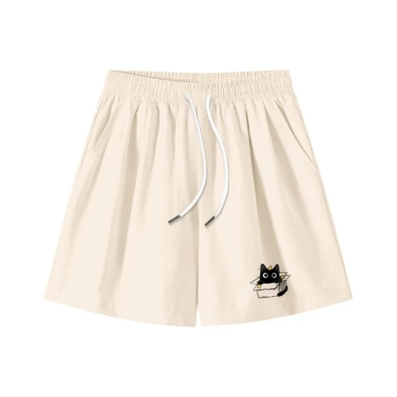 Cotton Casual Shorts Unisex-3
