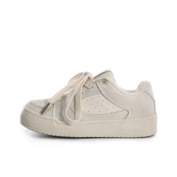 PIYOPIYO Low Top Skateboard Shoes Women's Beige