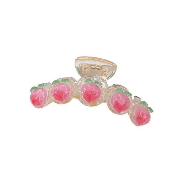 Pink Empress Acrylic Hair Clips Women's-0