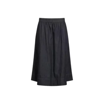 Hush Puppies Denim Long Skirt Women's