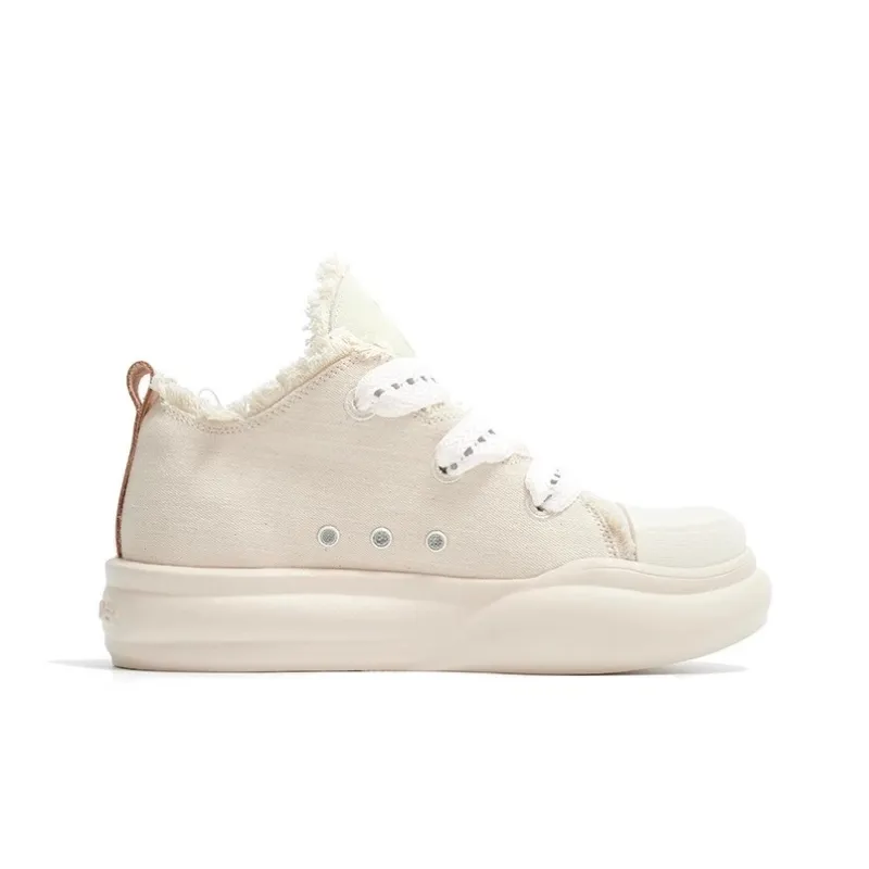 OLD ORDER Canvas 003 Canvas Shoes Unisex White-1