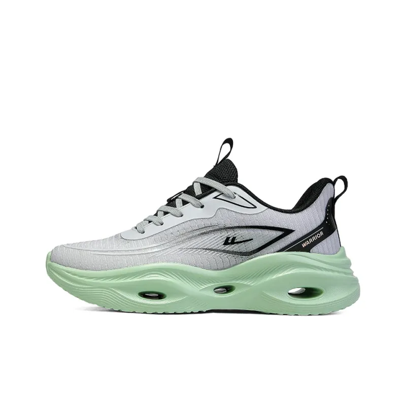 WARRIOR Running Shoes Men Low Top White-5