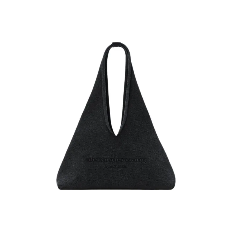 Alexander Wang Cotton Hobo Bag Shoulder Bag Trumpets Women's Black-0