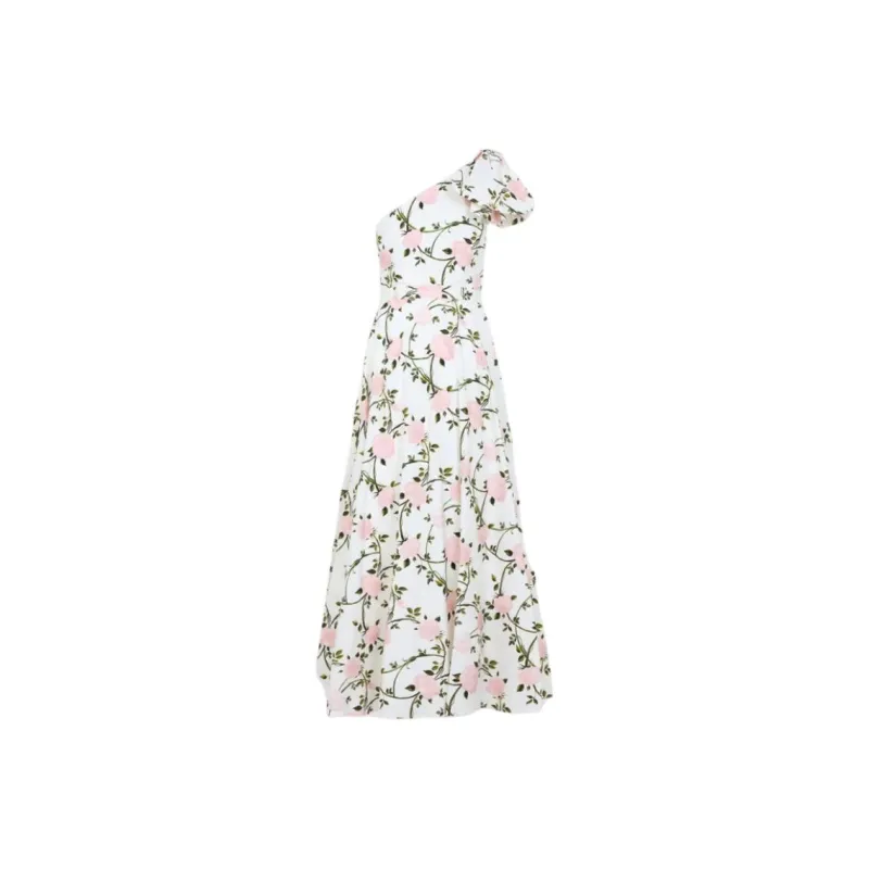 GIAMBATTISTA VALLI Short Sleeved Dress Women's White-1