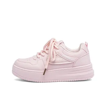 Warrior Abrasion Resistant Breathable Low Top Skateboard Shoes Women's Pink