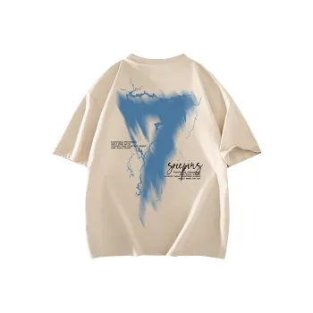 SOIE T Shirts Unisex Light Beige Apricot