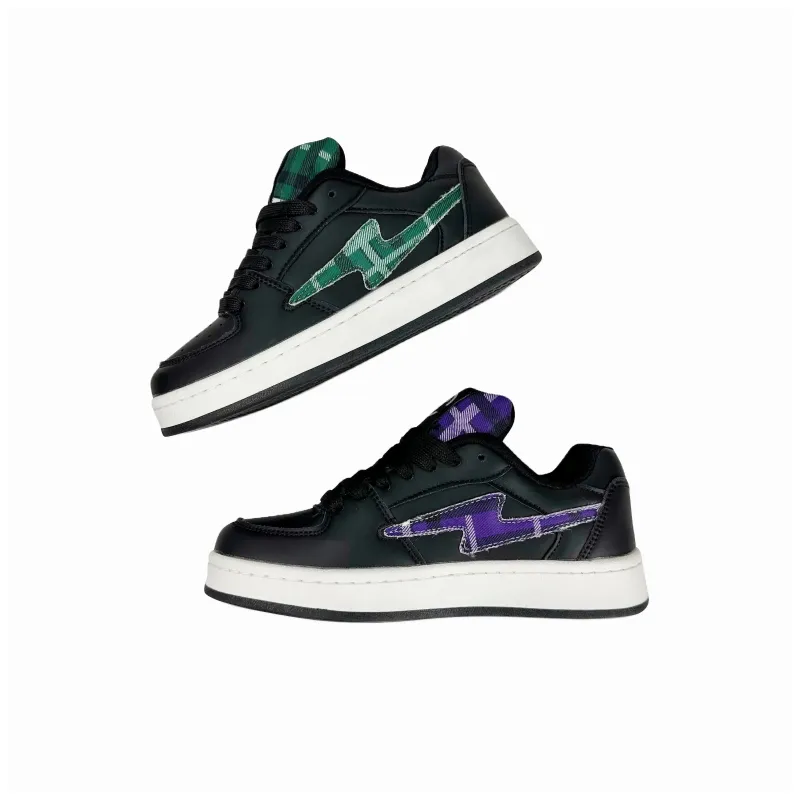ABCIO Cushioning, Abrasion Resistant, Height Increasing Low Top Skateboard Shoes Unisex-7