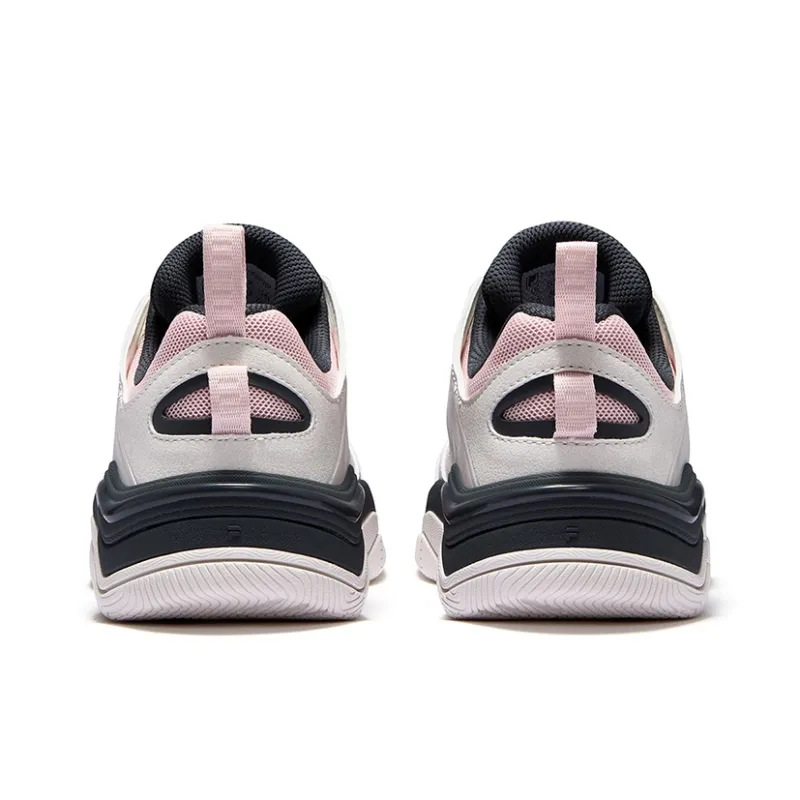 FILA FUSION KICK III Skateboarding Shoes Low Top Skateboard Shoes Women's Snow Floral Scent Pink-3